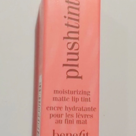 (3/30$)Benefit Plushtint Moisturizing Matte Lip Tint in Cream Puff - travel size - Picture 5 of 5